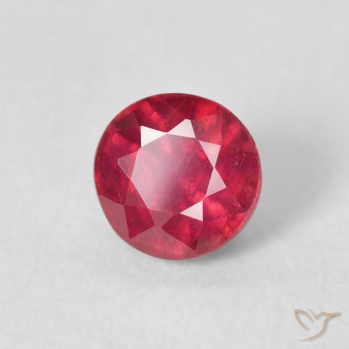 Rubi Jam Red Natural 0.96ct, Redondo, VS