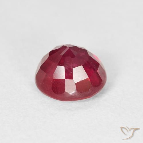 Rubi Sangue vermelho Natural 2.51ct, Redondo, VS-SI