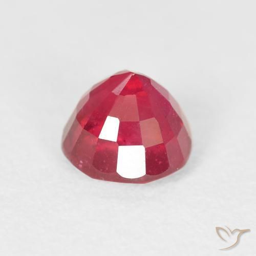 Rubi vermelho médio Natural 1.46ct, Redondo, VS