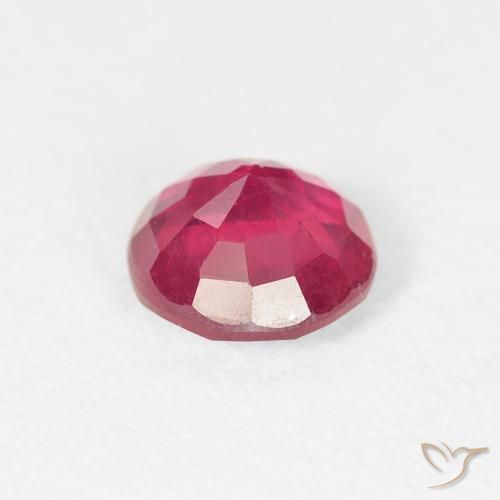 Rubi vermelho médio Natural 1.06ct, Redondo, VS