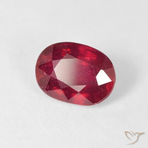 Rubi Jam Red Natural 2.19ct, oval, VS-SI