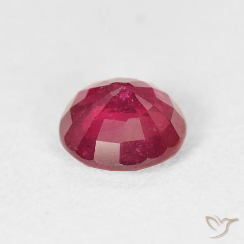 Rubi vermelho médio Natural 1.20ct, Redondo, VS