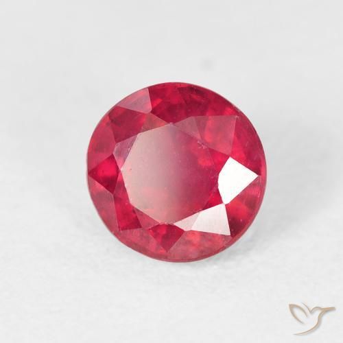 Rubi Jam Red Natural 1.40ct, Redondo, VS