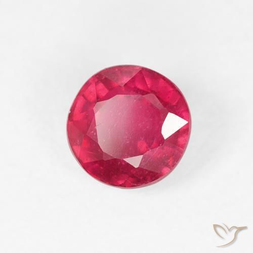 Rubi Jam Red Natural 1.00ct, Redondo, VS
