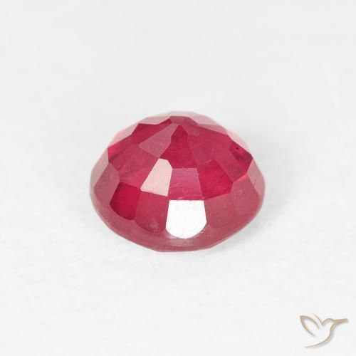 Rubi Jam Red Natural 1.00ct, Redondo, VS