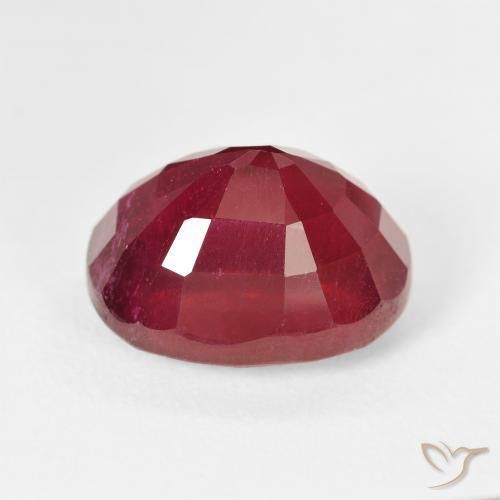 Rubi Jam Red Natural 12.89ct, oval, VS