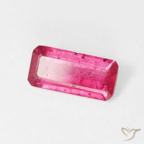 Rubi Luz vermelha Natural 1.91ct, Corte Octógono / Esmeralda, VS-SI