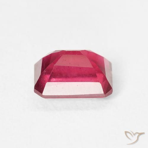Rubi Jam Red Natural 1.56ct, Corte Octógono / Esmeralda, VS