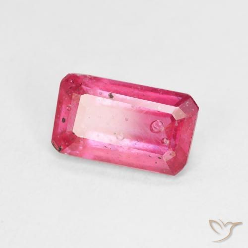 Rubi Magenta Rosa Natural 2.66ct, Corte Octógono / Esmeralda, VS-SI