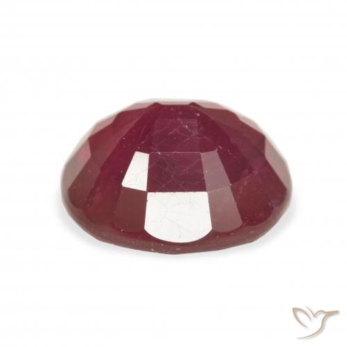 Rubi vermelho médio Natural 6.03ct, oval, VS