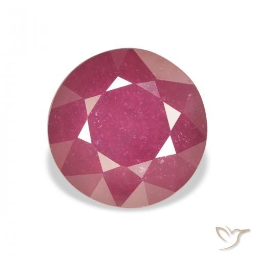8.29ct Natural Carmesim Profundo Rubi, Redondo, VS