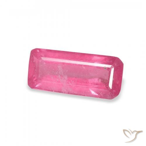 Rubi Magenta Profundo Natural 1.87ct, Corte Octógono / Esmeralda, VS-SI