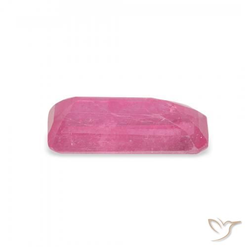 Rubi Magenta Profundo Natural 1.87ct, Corte Octógono / Esmeralda, VS-SI