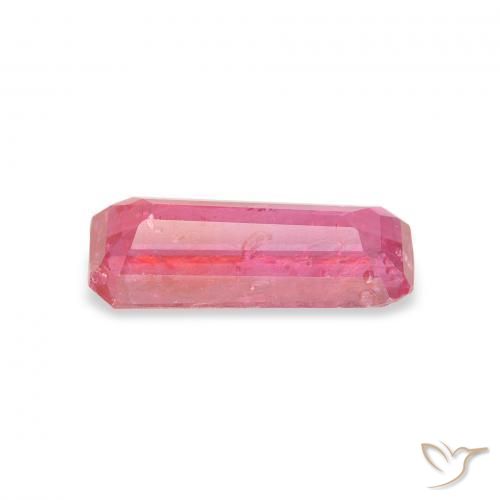 Rubi Rosa Intenso Natural 1.20ct, Corte Octógono / Esmeralda, VS-SI