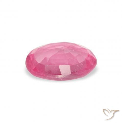Rubi Medium Dark-Pink Natural 1.09ct, oval, VS-SI