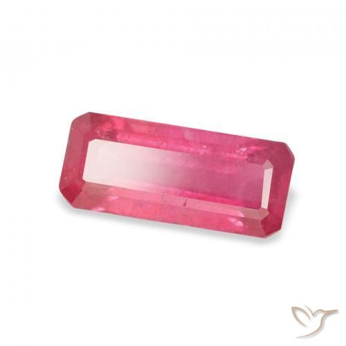 Rubi Magenta Rosa Natural 1.64ct, Corte Octógono / Esmeralda, VS-SI