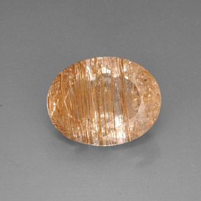 Quartzo rutilado amarelo natural 22,42ct, transparente, transparente/translúcido