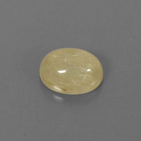 Quartzo rutilado amarelo natural 1,82ct, transparente, transparente/translúcido