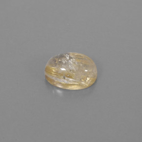 Quartzo rutilado amarelo natural 1,63ct, transparente, transparente/translúcido