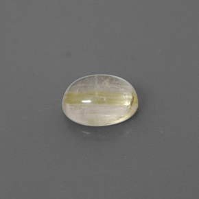 Quartzo rutilado amarelo natural 1,52ct, transparente, transparente/translúcido