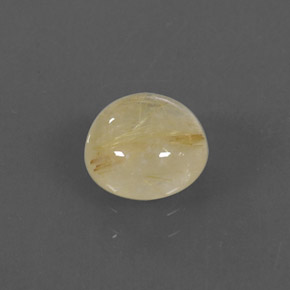 Quartzo rutilado amarelo natural 2,10ct, transparente, transparente/translúcido