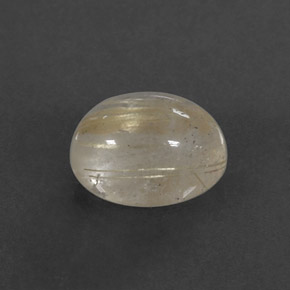 Quartzo rutilado amarelo natural 1,59ct, transparente, transparente/translúcido