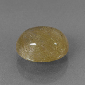Quartzo rutilado amarelo natural 2,10ct, transparente, transparente/translúcido
