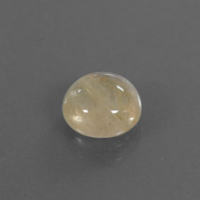 Quartzo rutilado amarelo natural 1,80ct, transparente, transparente/translúcido