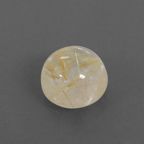 Quartzo rutilado amarelo natural 2,59ct, transparente, transparente/translúcido