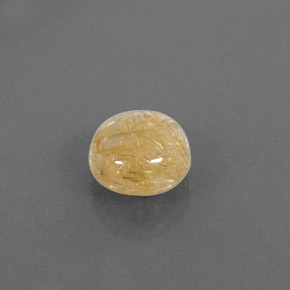 Quartzo rutilado amarelo natural 1,97ct, transparente, transparente/translúcido