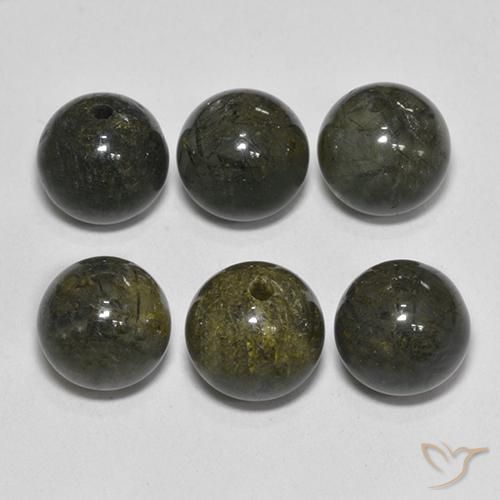 Pedras preciosas de Quartzo Rutilo Marrom natural de 21.81 ct, Esfera / Bola, Translúcido