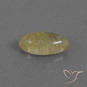 Quartzo Rutilo Luz amarela Natural 3.58ct, Marquesa, Transparente