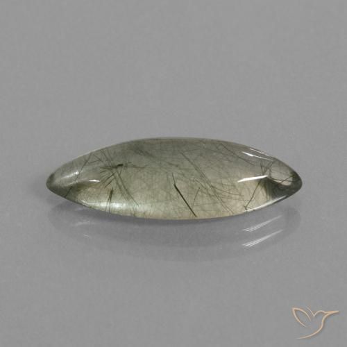 Quartzo Rutilo Limpar com inclusão Natural 7.05ct, Marquesa, Transparente