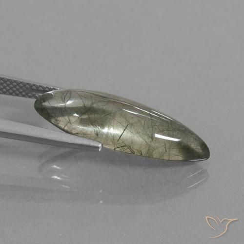 Quartzo Rutilo Limpar com inclusão Natural 7.05ct, Marquesa, Transparente