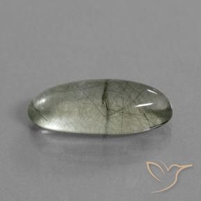 Quartzo Rutilo Luz verde Natural 8.76ct, Marquesa, Transparente