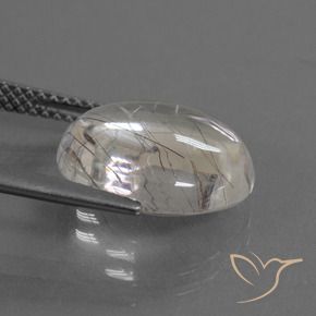 Quartzo Rutilo Limpar com Cobre Natural 6.17ct, Redondo, Transparente
