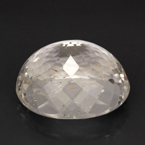 Topázio rutilado amarelo natural 55,13ct, transparente, transparente/translúcido