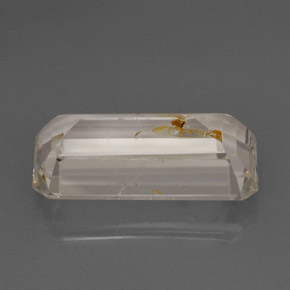 Topázio rutilado amarelo natural 22,78ct, transparente, transparente/translúcido