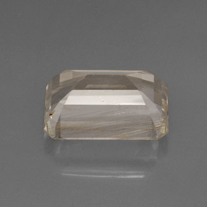 Topázio rutilado amarelo natural 20,31ct, transparente, transparente/translúcido