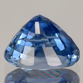 Safira azul natural 1,78ct, corte oval, VS-SI