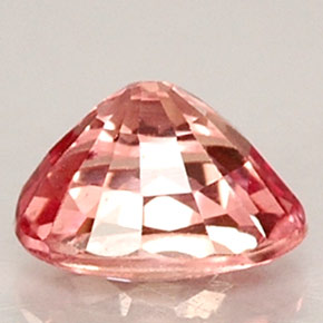 Safira rosa natural 0,50ct, corte oval, VVS-VS