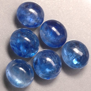 Pedras preciosas de safira azul natural de  ct, transparente, transparente/translúcido