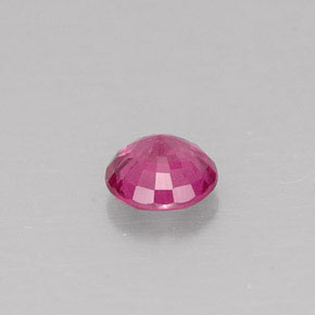 Safira rosa natural 0,37ct, corte redondo, VS-SI