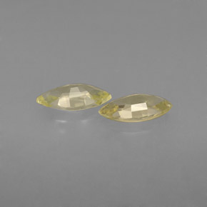 Pedras preciosas de safira amarelo natural de  ct, marquise, VVS-VS