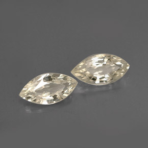 Pedras preciosas de safira amarelo natural de  ct, marquise, VVS-VS