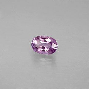 Safira violeta natural 0,77ct, corte oval, VVS-VS