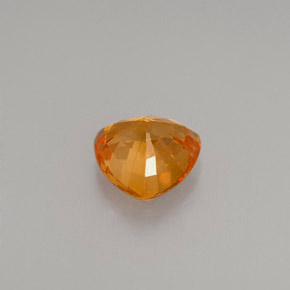 Safira laranja natural 1,11ct, trillion, VS