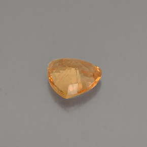 Safira amarelo natural 1,02ct, trillion, VS