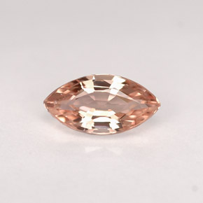 Safira rosa natural 0,77ct, marquise, IF