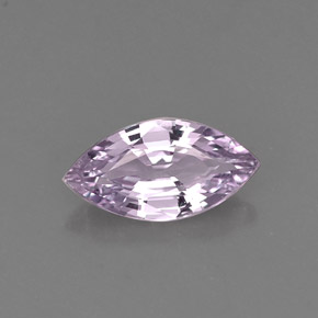 Safira violeta natural 0,73ct, marquise, IF